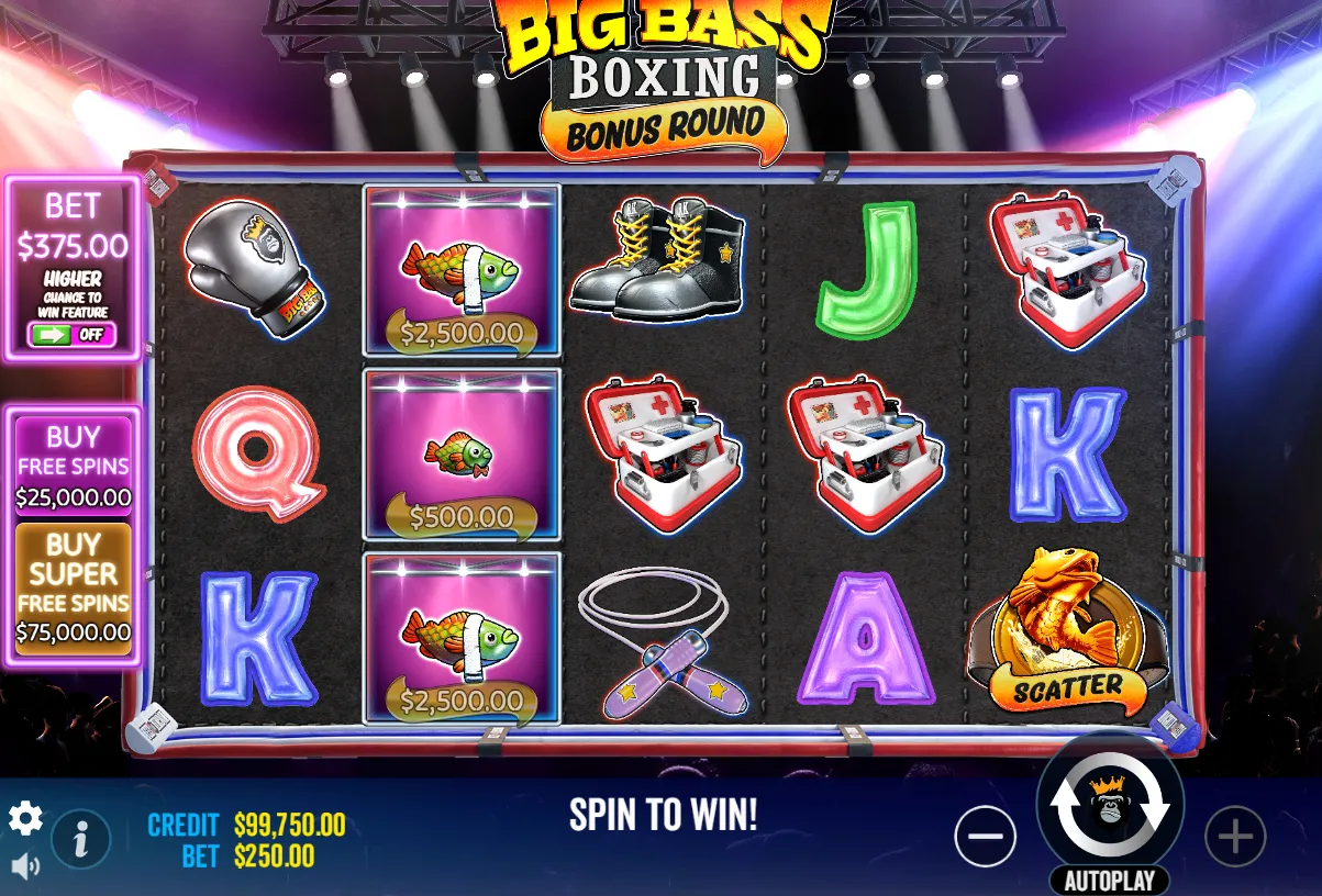 Big Bass Boxing Bonus Round