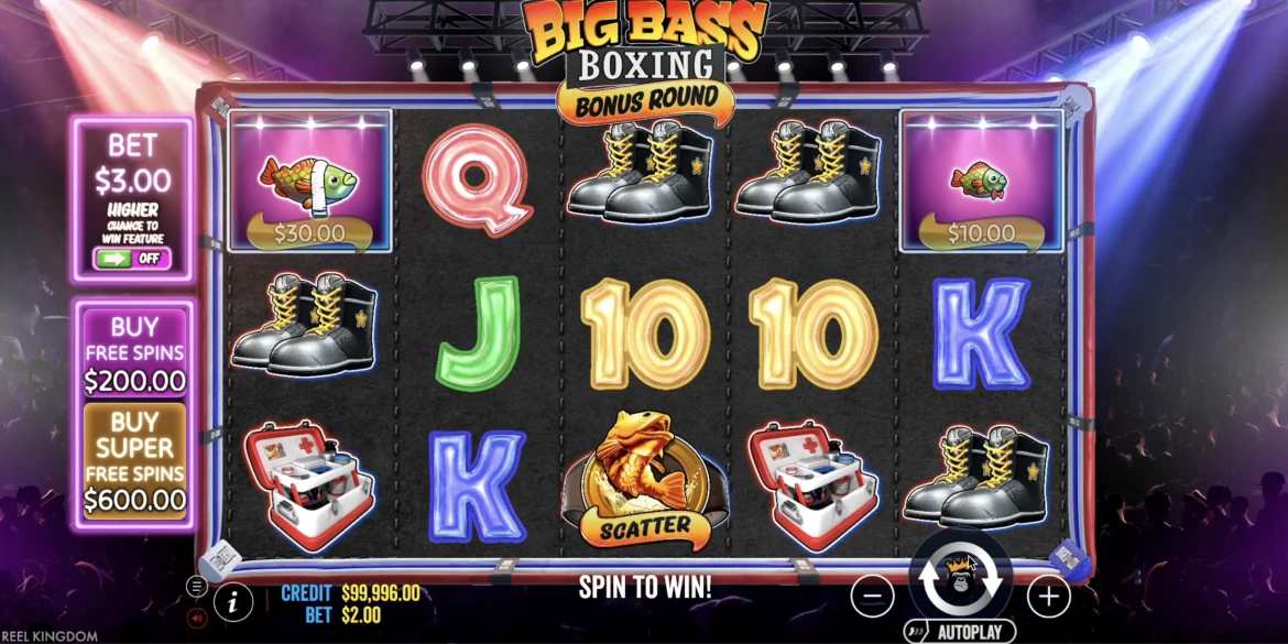 Big Bass Boxing Bonus Round